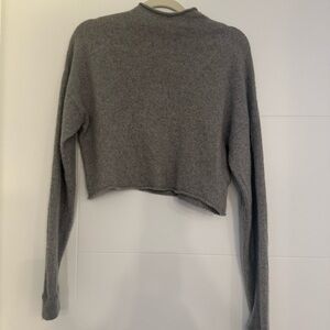 Reformation Gray Cashmere Sweater